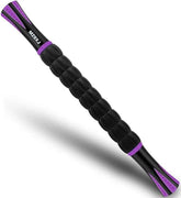 Muscle Roller Massage Roller Stick for Athletes, Help Reducing Muscle Soreness Cramping Tightness Leg Arms Back Calves Muscle Massager(Purple Black - 18 inch) - Showlu Well Nation Store